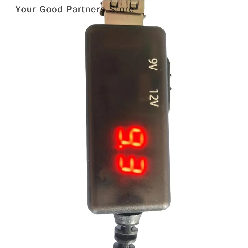 1 قطعة مودم راوتر مروحة المتكلم اكسسوارات USB خط تعزيز الطاقة تيار مستمر 5 فولت إلى تيار مستمر 9 فولت/12 فولت تصعيد وحدة Usb محول كابل محول