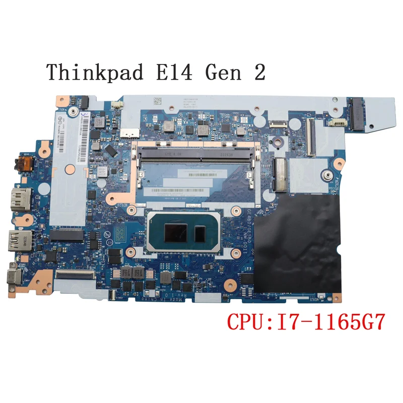 

Laptop Motherboard For Thinkpad E14 Gen 2 with CPU i7-1165G7 5B20Z48201 5B21C71875