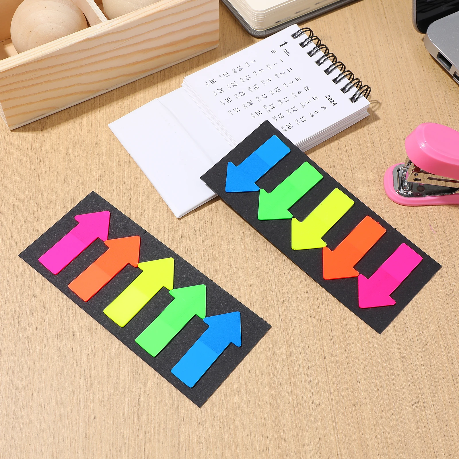 

10 Sets Piece of Paper Arrow Stickers Work Annotation Tabs for Annotating Books
