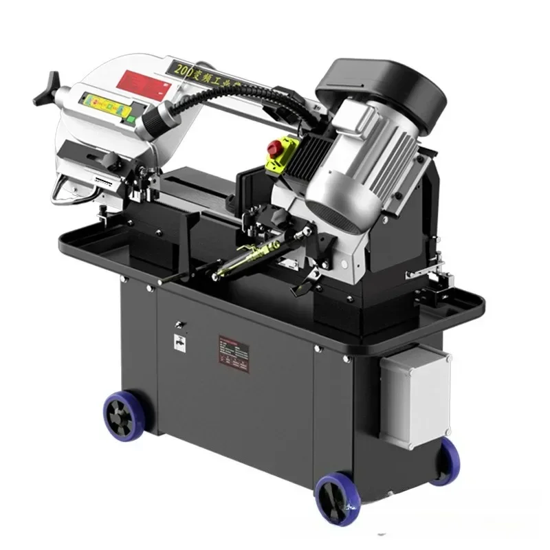 Small hydraulic water-cooled sawing machine for horizontal stainless steel cutting machine