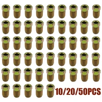 10/20/50X 10mm x 1mm macho corto tubo de freno de coche tornillos tuercas pernos para 3/16 ""pulgadas tubo de frenado métrico línea de freno conectores de accesorios