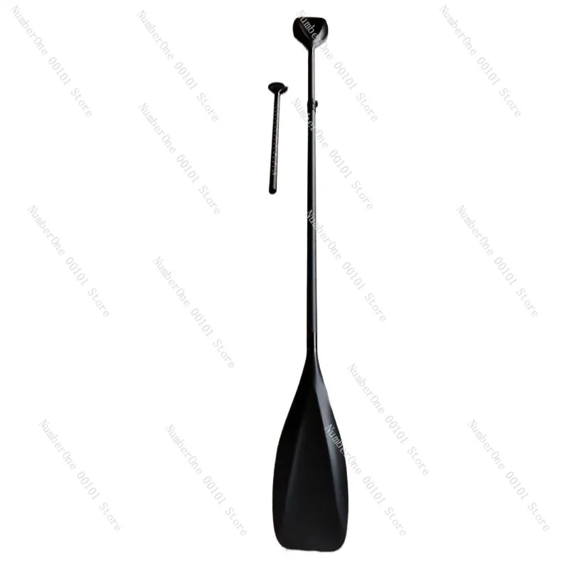 Portable Detachable Full Carbon Fiber Kayak Paddle Single Blade Double Blade Convertible SUP Board Oar Lightweight Adjustable
