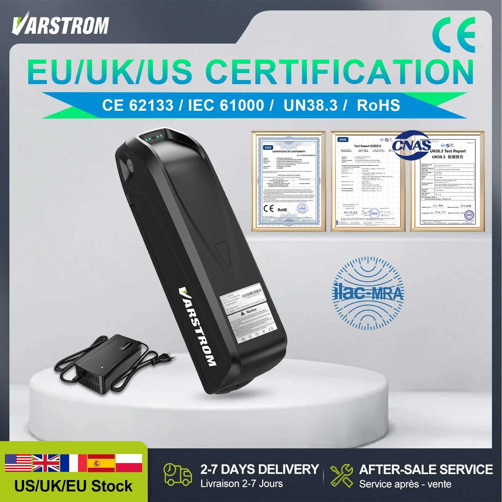 Electric Bike Battery 48V 36V 52V Downtube Hailong 21700 18650 Cells 13Ah 16 20Ah Original Lithium Battery Pack for eBike Motor