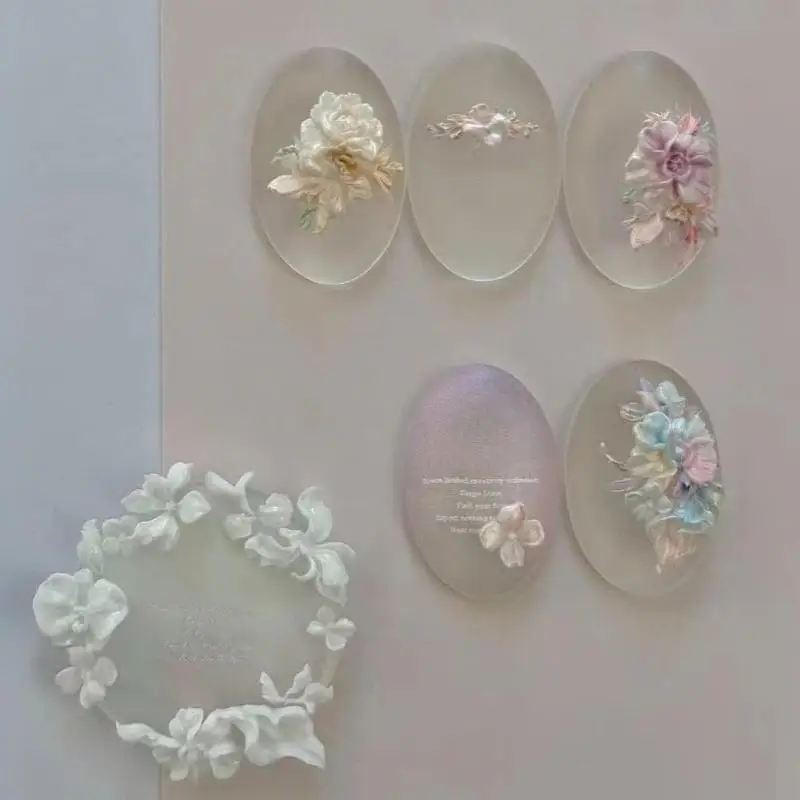 1 Stück Relief-Blütenblätter Schmetterling Orchidee Rose Vorlage Silikon-Nagelform Spielzeug Dreidimensionale Dekoration DIY Nagelform – Detail 3