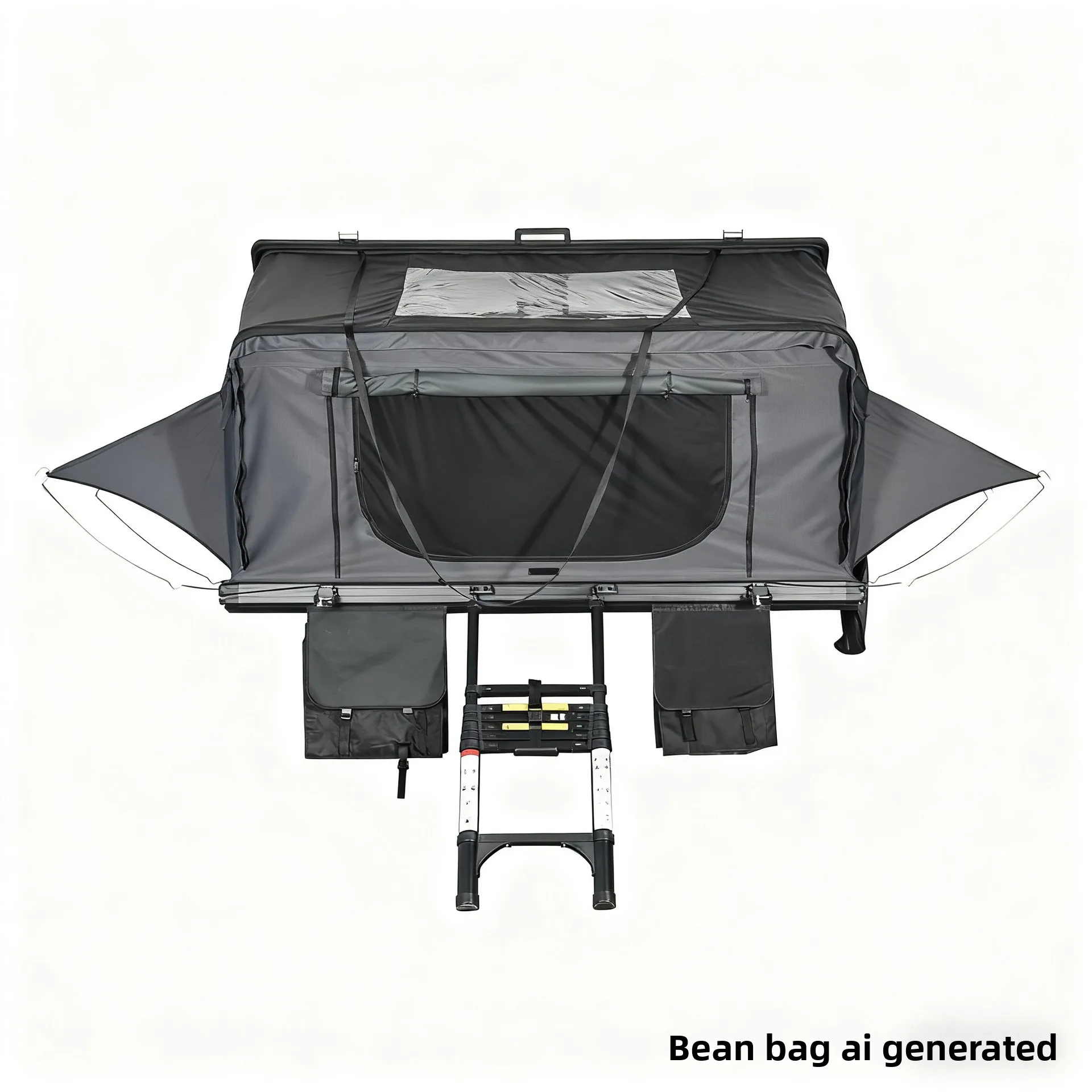 192 Factory Direct Car Roof Hard-Top Roof Tent Outdoor Camping Four-Season Waterproof 3000mm Double Layer Oxford Cloth 3