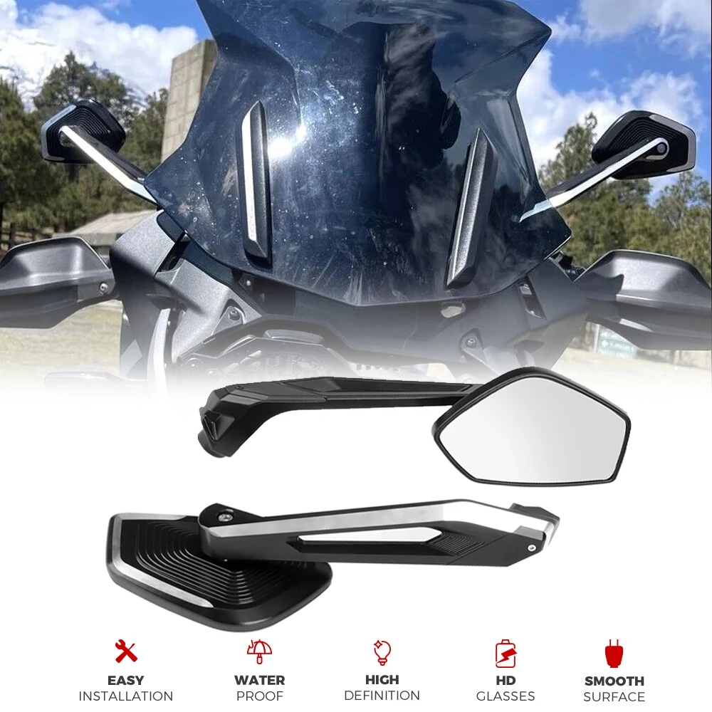 CNC rearview Hajtóka számára BMW R1300GS R1200GS LC ADVENTUER R1250GS 1250 G310GS F900R F900XR Motorbicikli kiegészítők Lanka Hajtóka