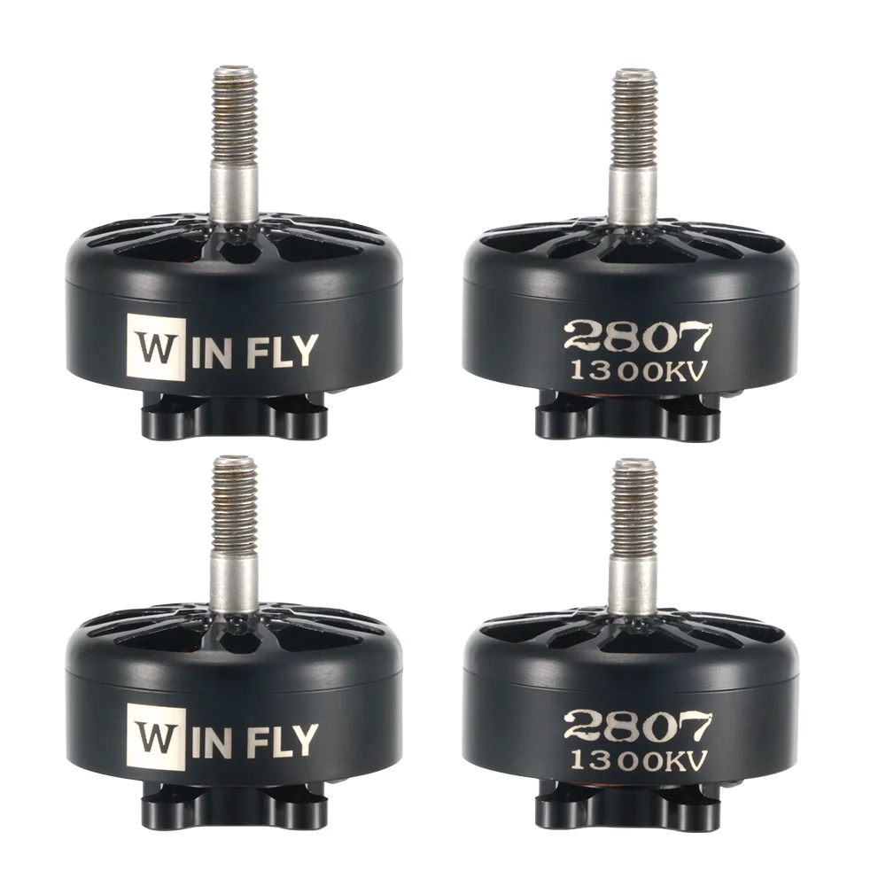 4 Stück FLASHHOBBY A2807 2807 6S 1300KV 5S 1500KV 4S 1800KV Brushless-Motor für FPV Freestyle 7-Zoll-Langstrecken-LR7-Drohnenmodell – Detail 4