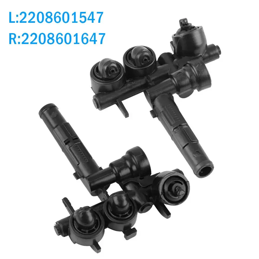 For Mercedes-Benz W220 S430 S500 S600 S55 2000 2001 2002 2208601547 2208601647 Pair Car Headlight Washer Nozzle Sprayer Parts