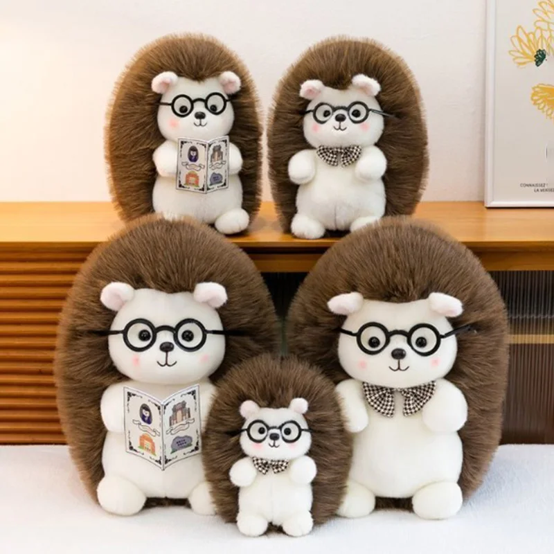 

Cute Hedgehog Plush Doll Transformable Stuffed Animal Kawaii Soft Fluffy Toy Adorable Home Decor Gift for Kids Multiple Styles