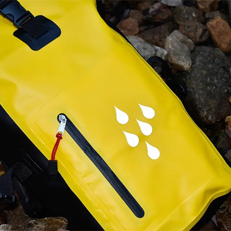 Rafting Dry Bag PVC Waterproof Dry Backpack For Women Multifunction Roll Top Dry Sack Backpack Dust-proof Camping Fishing Beach