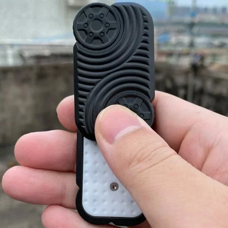 Fidget Magnetische Push Card Mechanische Slider Duwplaat EDC Metalen Stress Zintuiglijke Speelgoed Verlichten Angst Antistress