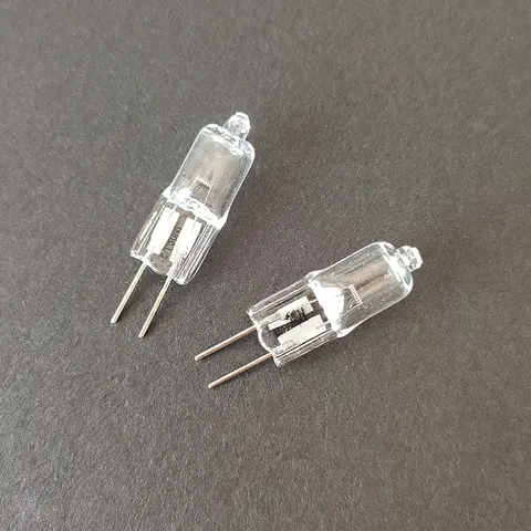2PCS 10PCS Microscope Lamp Lighting Halogen Lamp Bubble G4 6V 5W 10W 15W 20W 25W 30W Light Bulbs Halogen Lamps