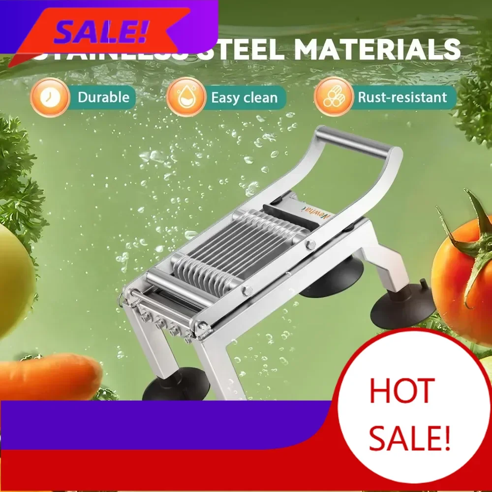 

Бестселлер: Прочная ручная овощерезка из нержавеющей стали с 4 присосками для нарезки томатов, для ресторанов и домашнего использования