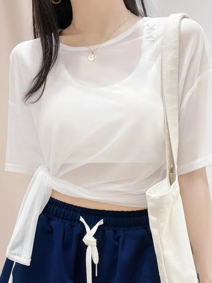 novo-conjunto-de-tres-pecas-feminino-2026-camiseta-preta-de-malha-manga-curta-caimento-solto-comprimento-midi-protecao-so
