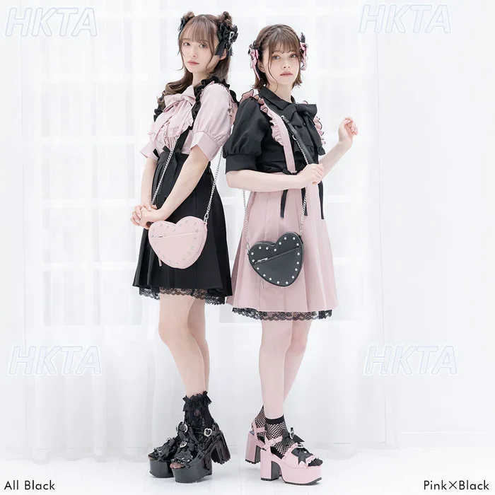 Japanese Style New Summer High Heel Sandals Women Girls Sweet Rhinestone Bow Platform Shoes Lolita Mass-production Sandals
