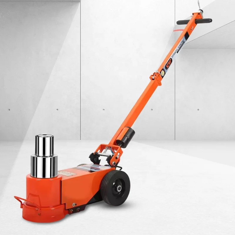 عالية الجودة 80 طن مقبض قابل للطي رافعة هيدروليكية هوائية الثقيلة الهواء مقبس أرضية هيدروليكي للسيارات والشاحنات #4