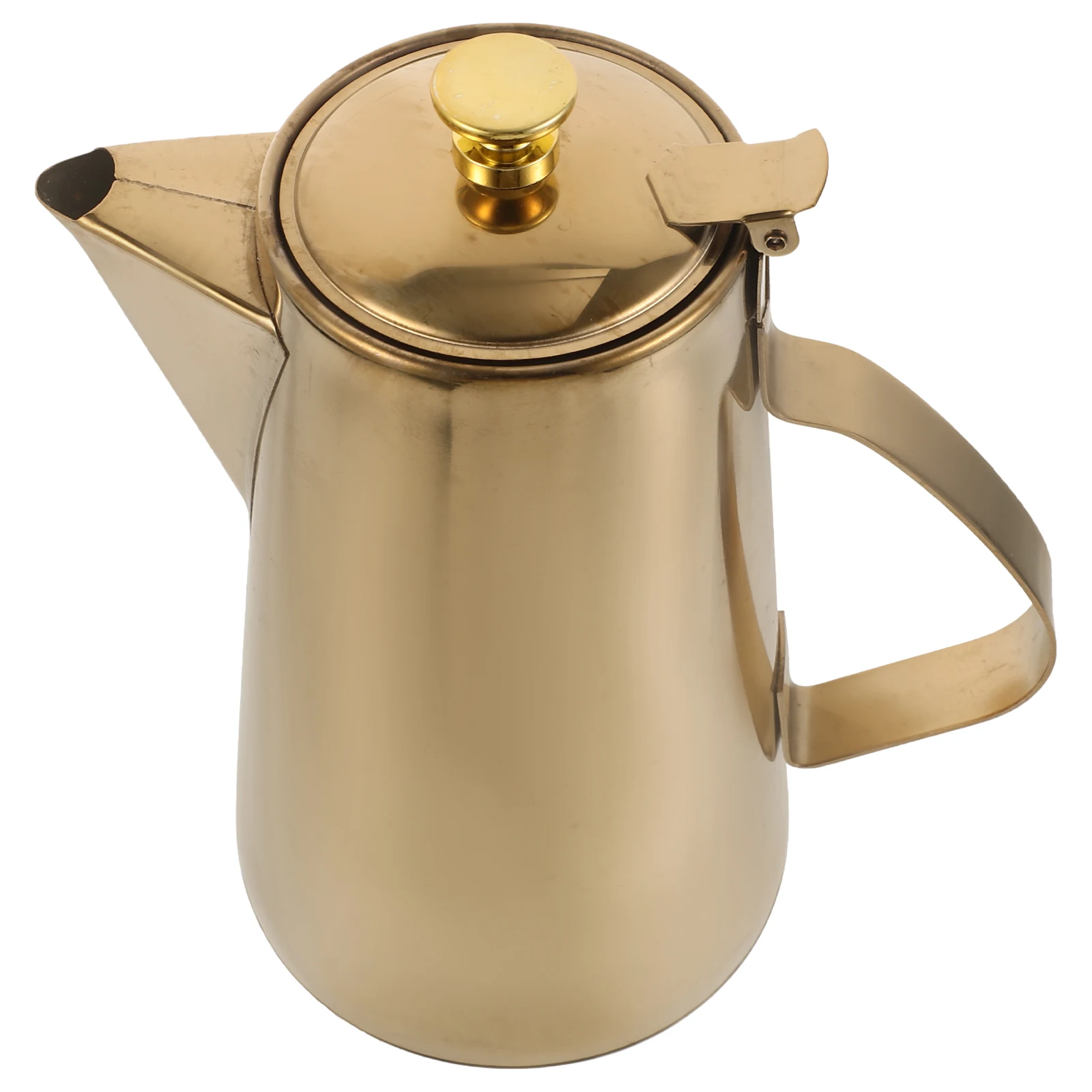 

Stainless Steel Water Pitcher Cold Water Multi-Functional Oil Kettle Kitchen Coffee Pot Household Stovetop Tea Pot