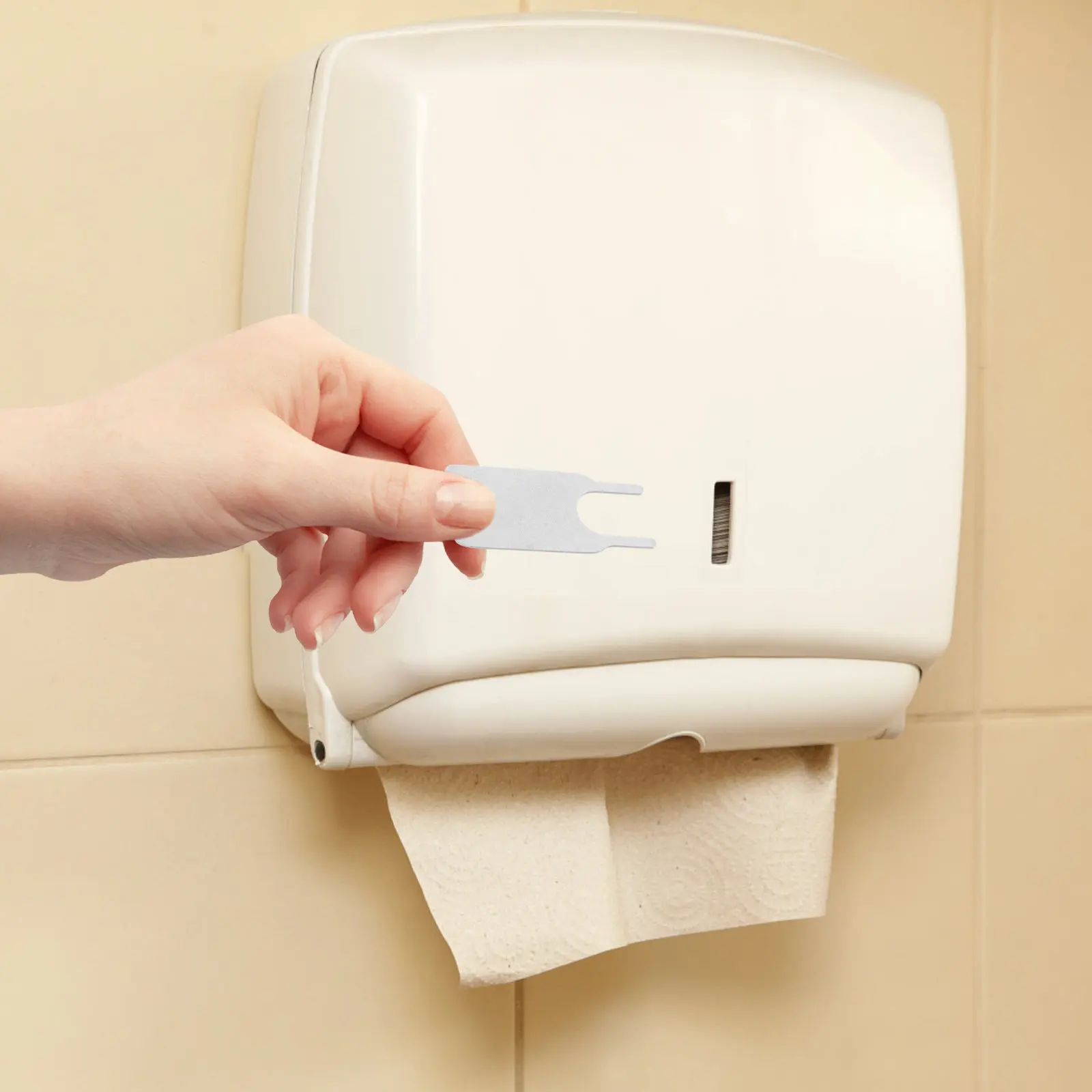 

Metal Toilet Paper Dispenser Keys Paper Towel Holder Keys Replacement Hard Tissue Dispenser Switch Lock Key Commercial Use