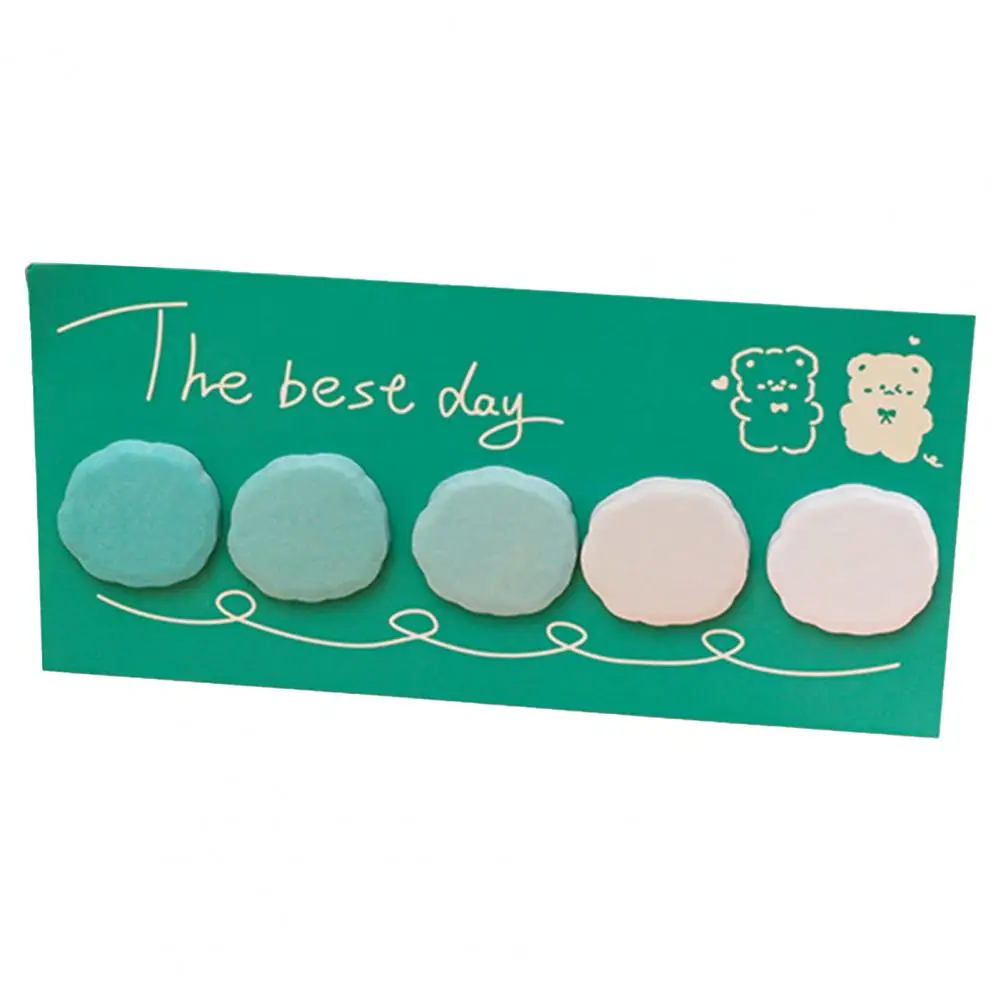 Dejar mensaje compacto Adorable álbum de recortes índice marcapáginas suministros para el hogar