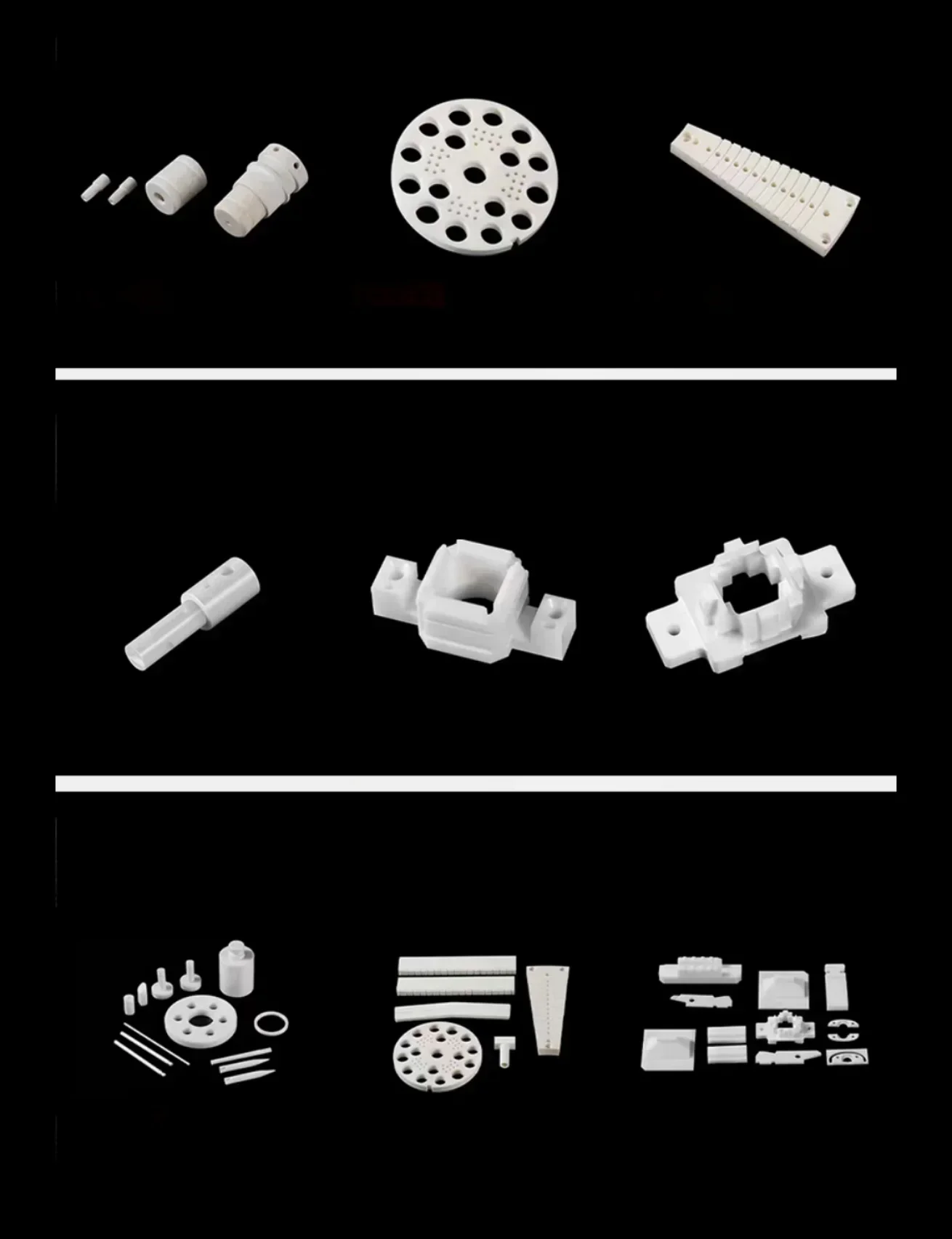 Customized Alumina Industrial Corundum Ceramics/corrosion-resistant Insulation, High-temperature and Wear-resistant