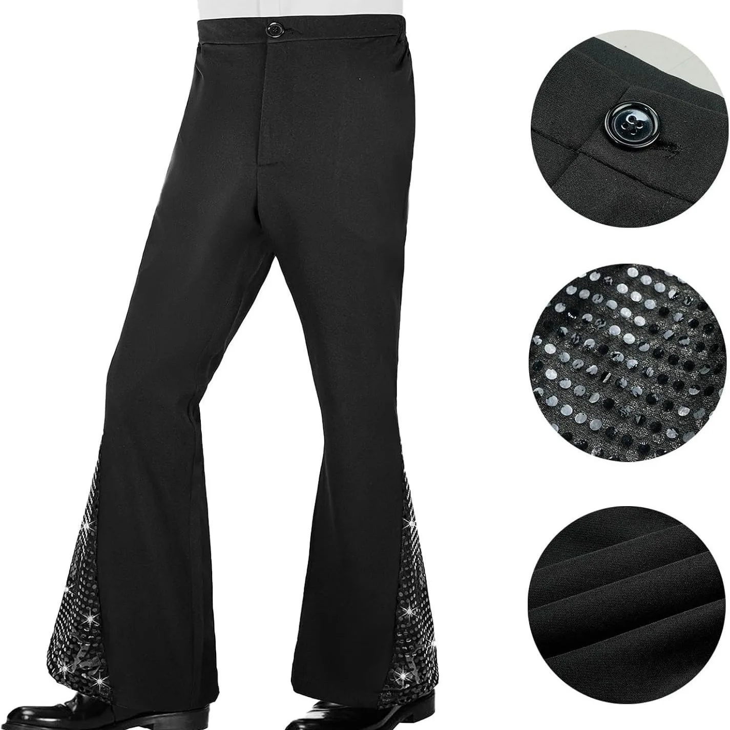 ملابس ديسكو مطبوعة بأكمام طويلة، قميص ريترو جديد بأكمام طويلة #2