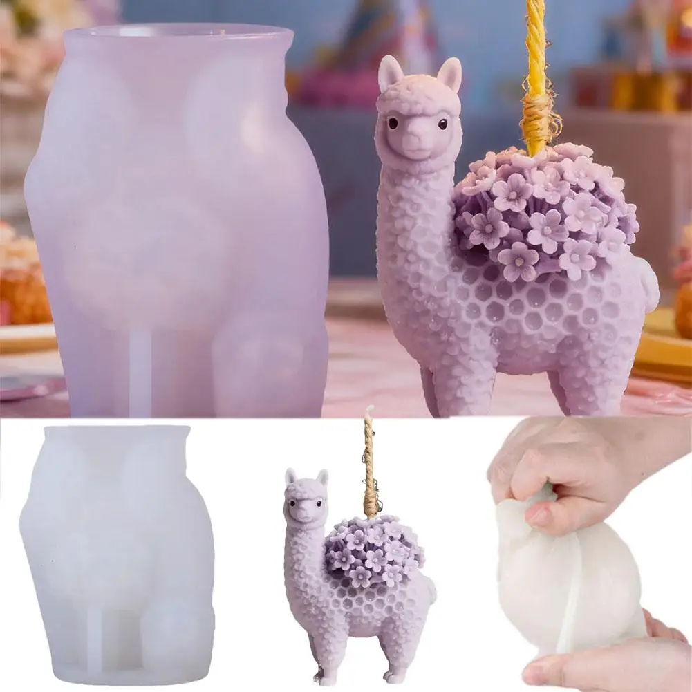 Alpaca Silicone Mol…