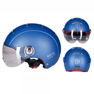 BEON-CAPACETE Vintage von der Halbfaka bis zum Motorrad für Männer und Frauen, Retro-Rumpfhelme, B105, Sommer 8 Hauptverkaufs -Vintage -Helm - №1