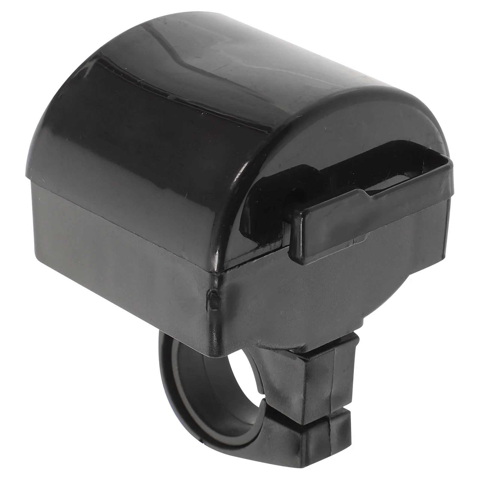 

Electric Bike Horn Waterproof ABS Trumpet for Mountain Road Bicycle No Required Red Easy Install Gift Bike Horn