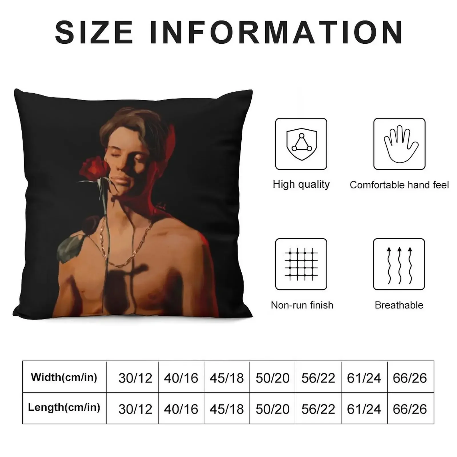 Jace Norman Flaunt Magazine Sketch Throw Pillow Decorative pillowcase christmas ornaments 2025 pillow