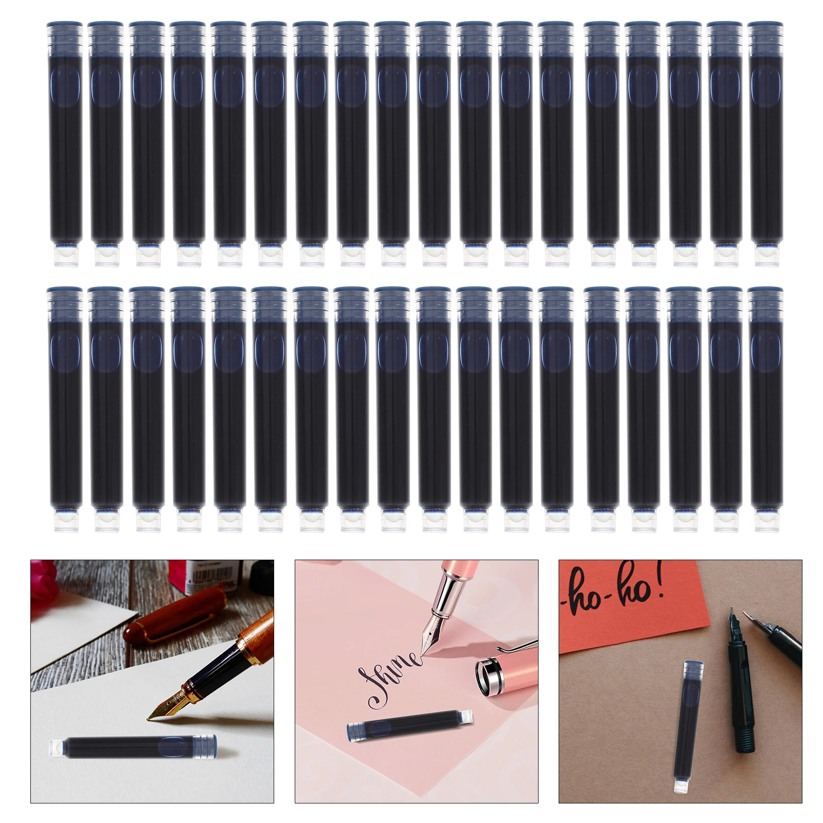 

100 Pcs Erasable Ink Fountain Pen Refill Cool Pens Ballpoint Convenient Refills