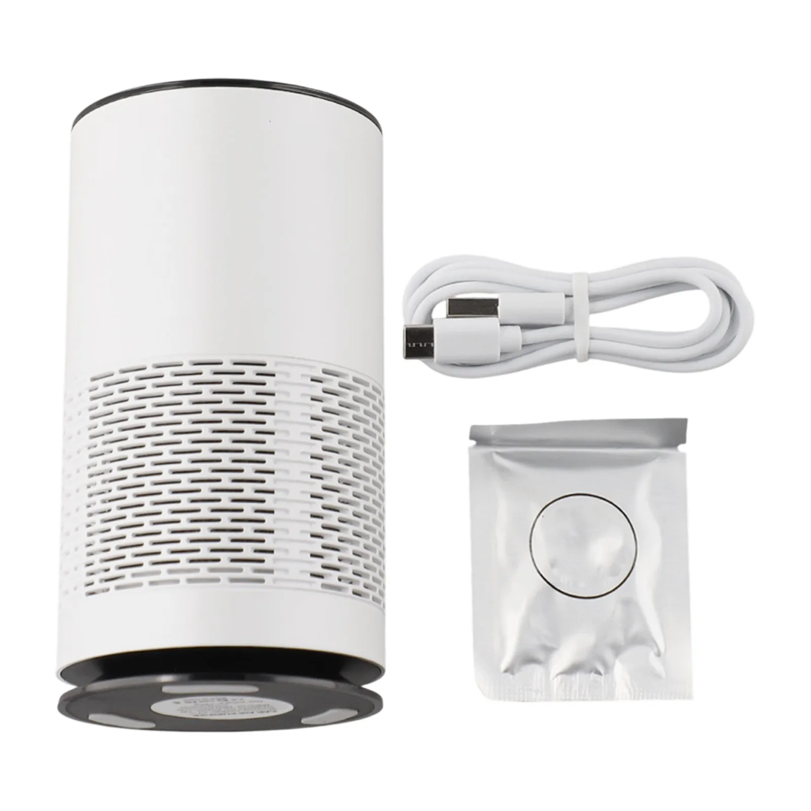Compact Smoke Removal Device Ventilation Compact Air Cleaner Anion Air Purifier Lightweight Design Car Air Cleaner