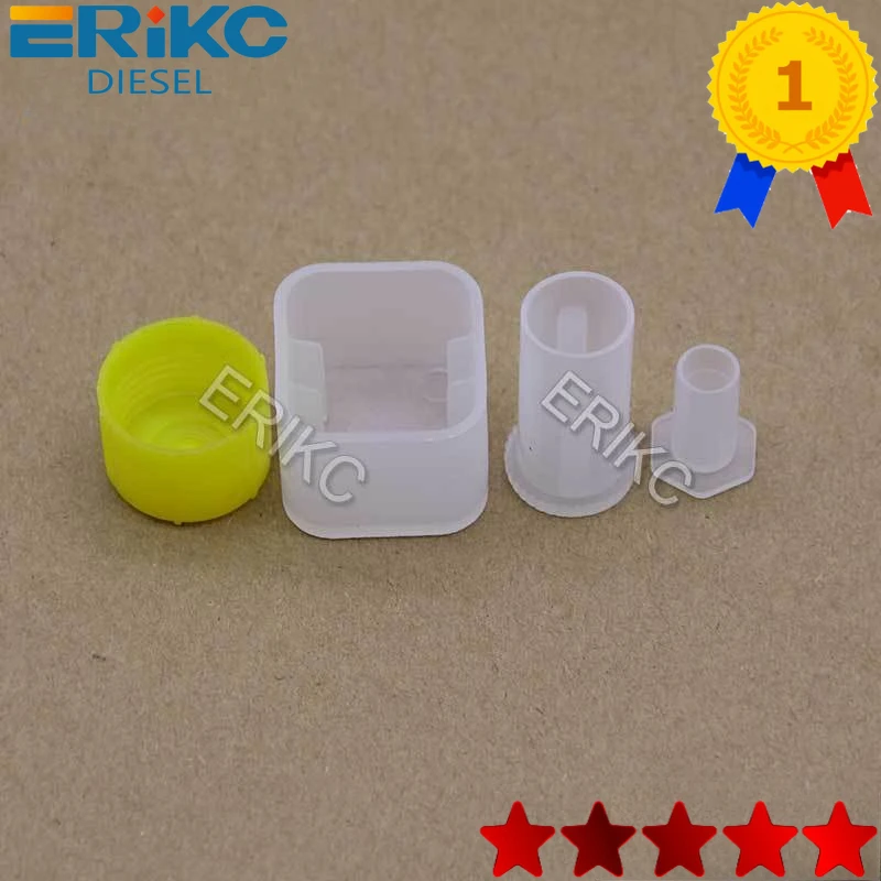 

ERIKC Injector Plastic Cap Diesel Fuel Injector Protection Cap for Bosch Piezo Injector and Plastic Cap 4pcs/set