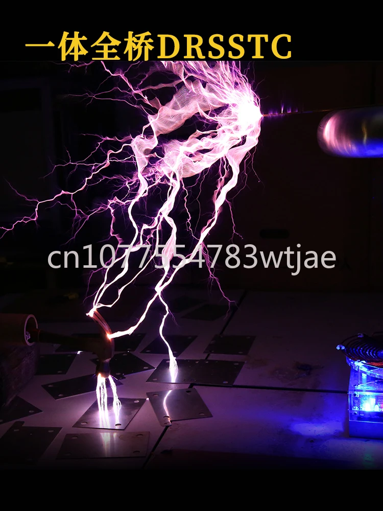 60CM Arc Music Tesla Coil DRSSTC High tech Toy Technology Museum Artificial Lightning