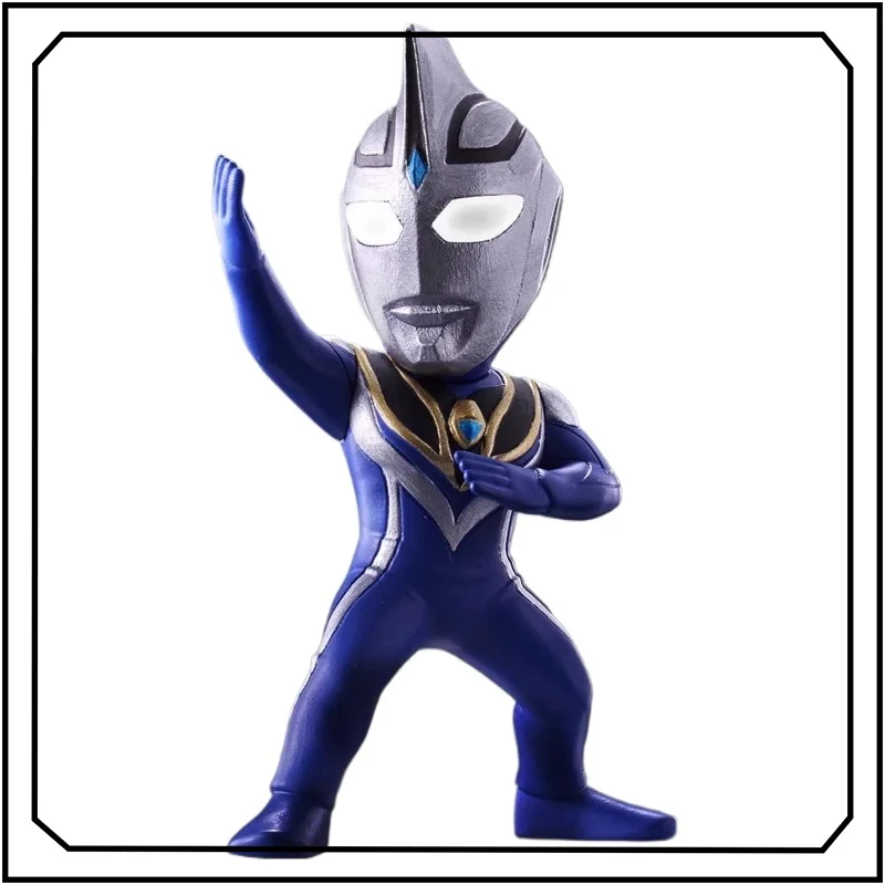

Ultraman Ultraman Ace Ultraman Agul BANDAI Anime Figures Kawaii Desktop Q-version Ornament Action Figure Model Toys