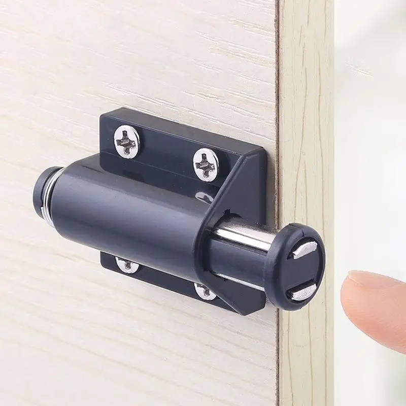 2Pcs Lot Rebounding Magnetic Drawer Latch Door Closer Furniture Hardware Cabinet Catches Door Stopper for Wardrobe Kitchen