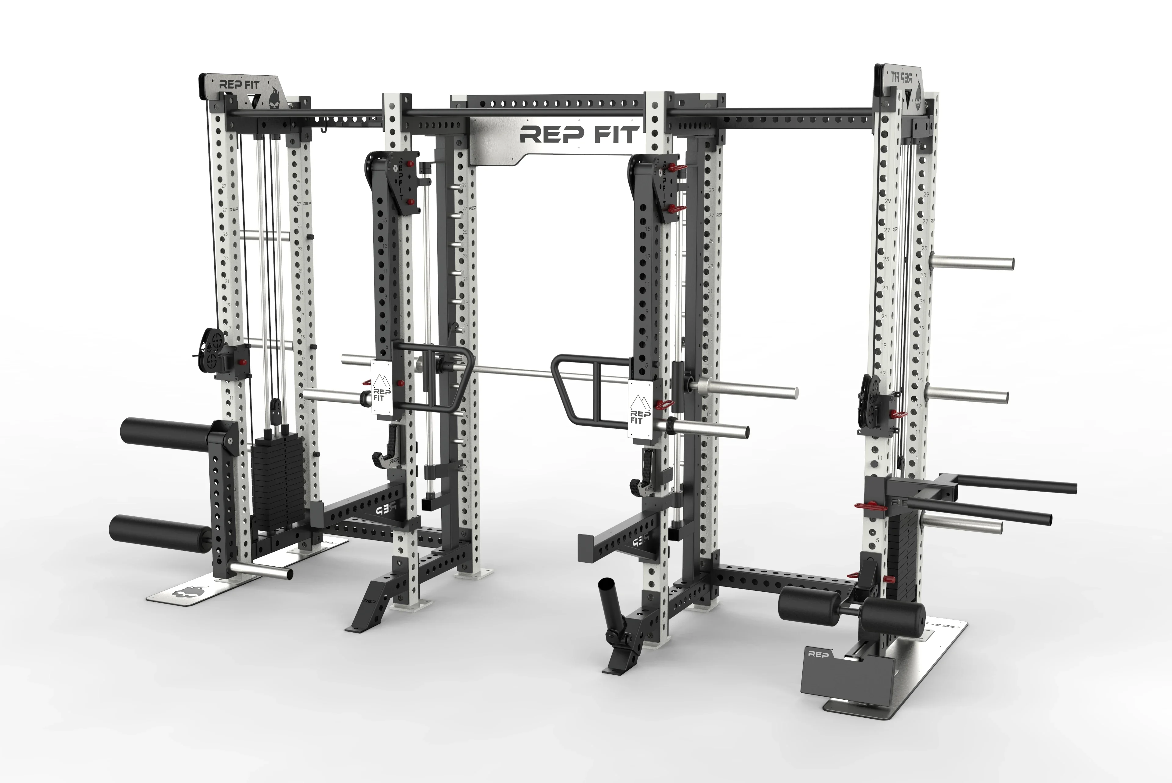 China supplier wholesale gym club commercial fitness equipment multifunctional integrated training rack (8 racks upright)