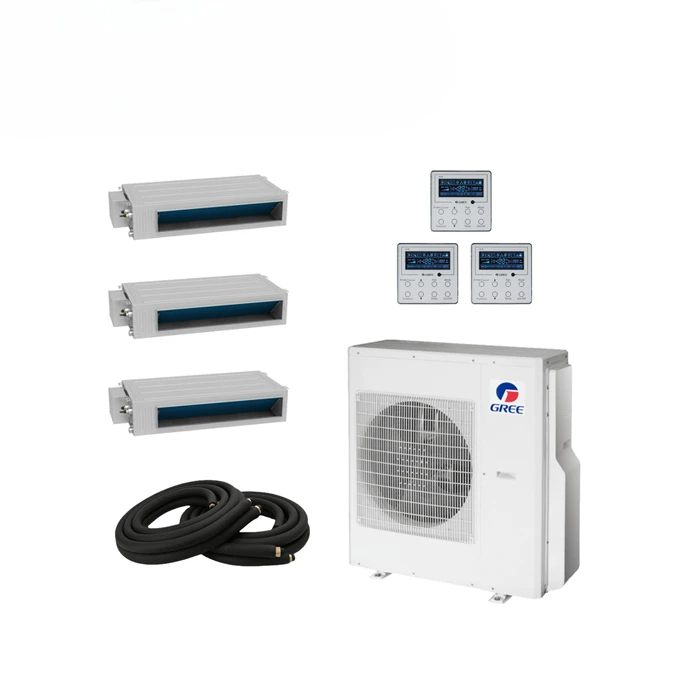 Multi Zones Mini split Inverter 18000BTU 24000BTU 36000BTU Air Conditioner VRF AC System Unit