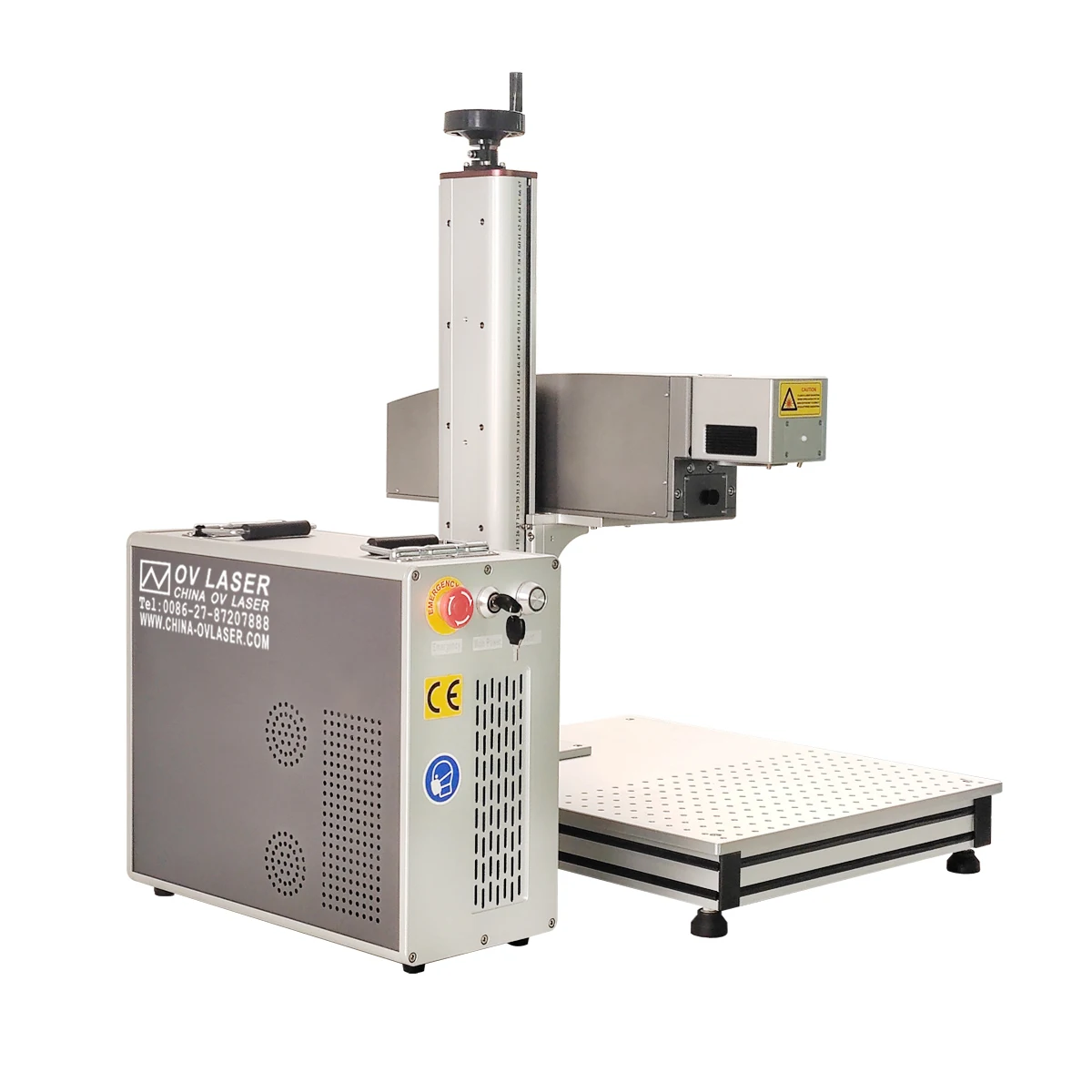 OV La ser 3D Fiber Las er Engraving Machine With JCZ EZCAD3 DLC2-M4-3D Control Card 50W 60W 80W 100W JPT Fiber La ser Marker