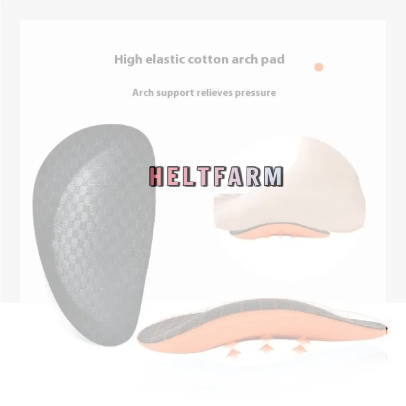 /HTF/Orthopedic Pads For Shoes EVA Flat Feet Arch Support Men Women Foot Valgus Varus Sports Insoles Shoe Inserts 1 Pair
