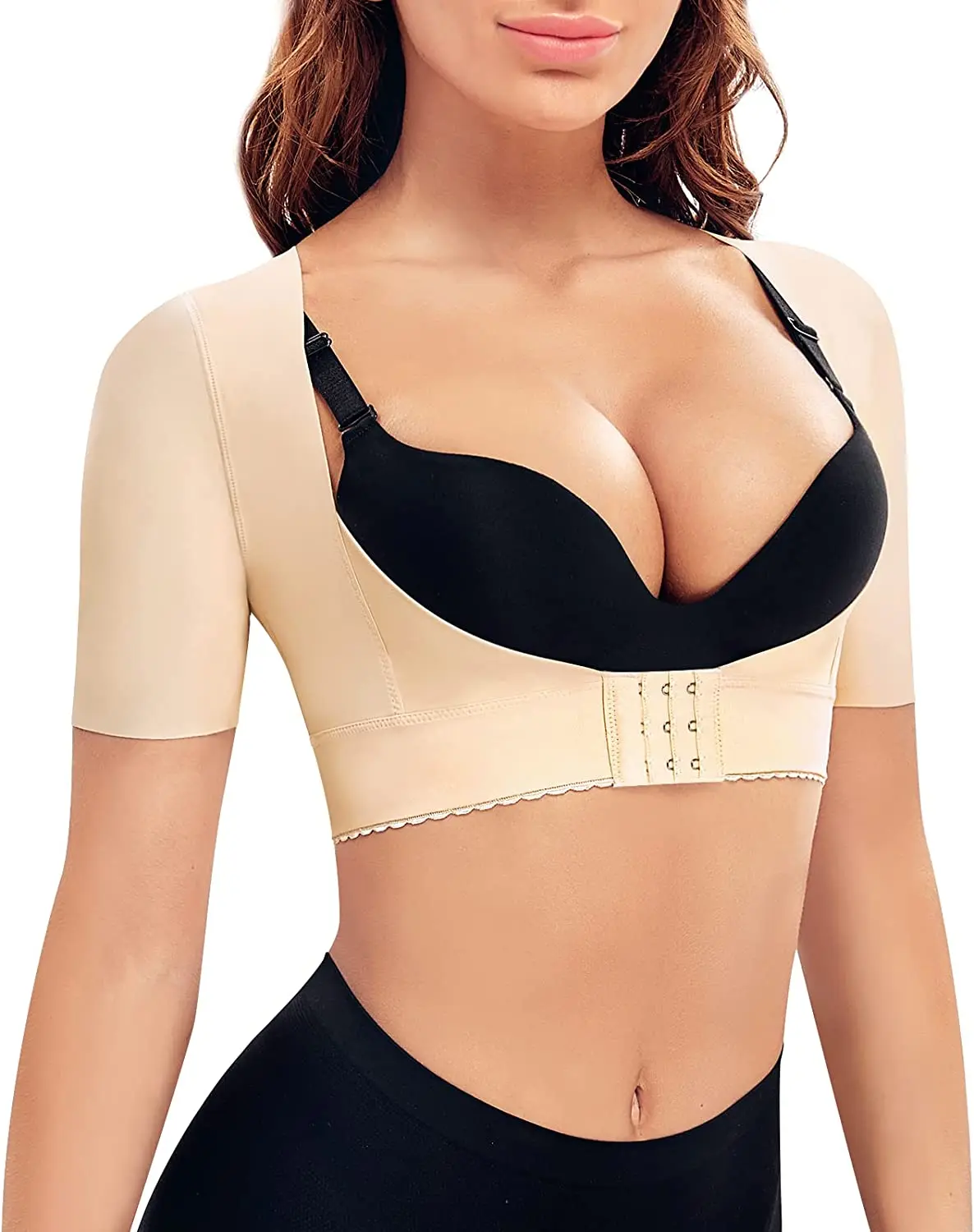 Shaperwear Women Upper Arm Bra Shaper Post Surgical Slimmer Shaper Compression Long Sleeves Women Slimming Vest Shaperwear