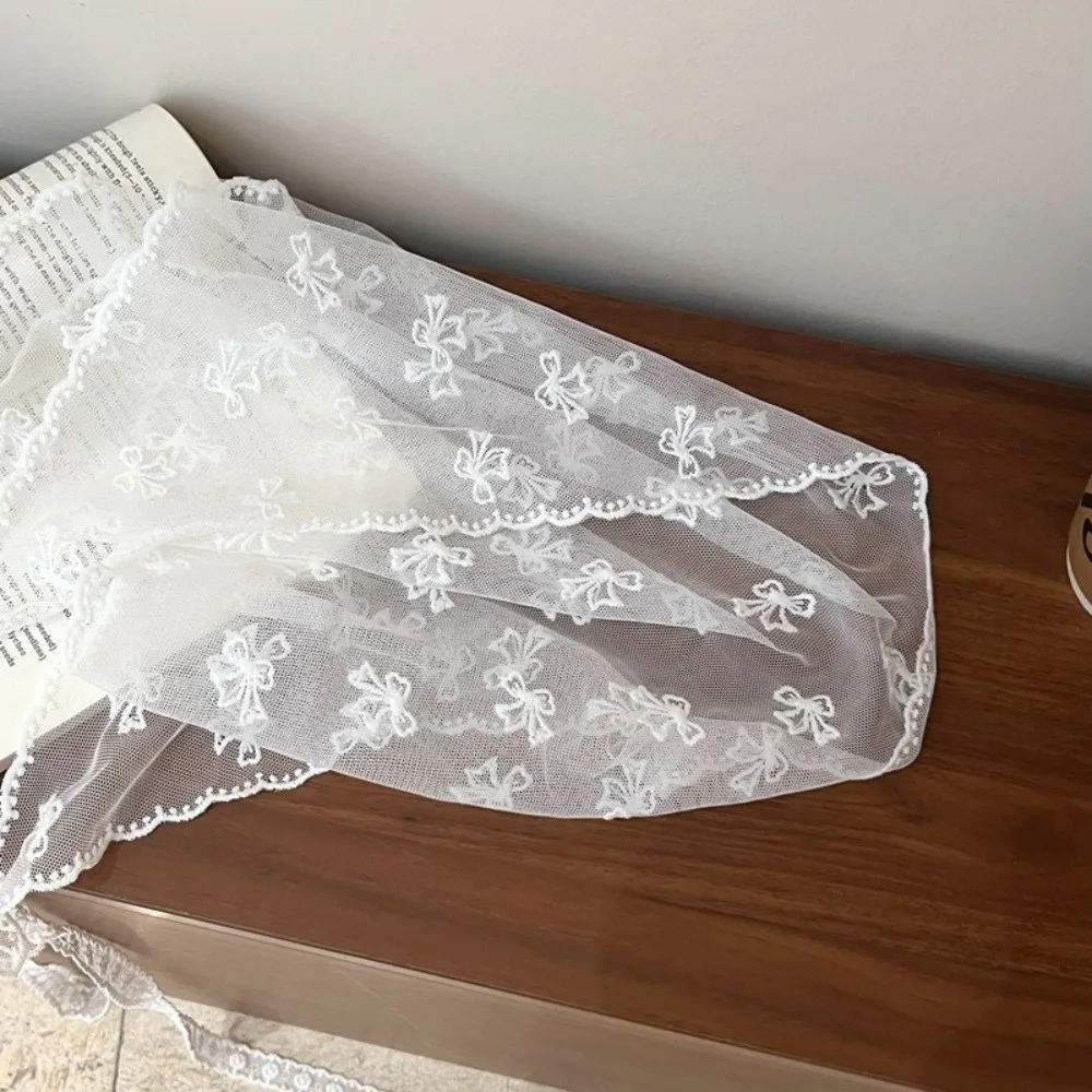 

Stylish Jeans Decor Lace Fart Curtain Slim Fit Y2K Women's Scarf Pretty Versatile Hip Curtain Summer