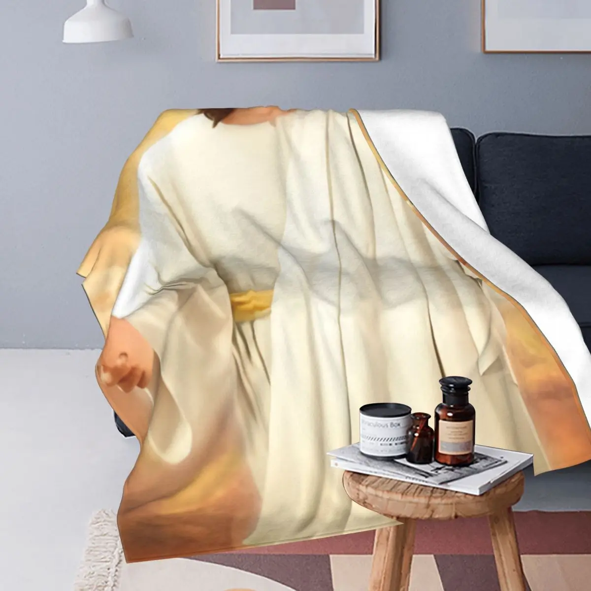 Fernando Alonso Jesus Meme Blankets Velvet Spring Autumn Multi-function Warm Throw Blankets for Bed Bedroom Bedspreads