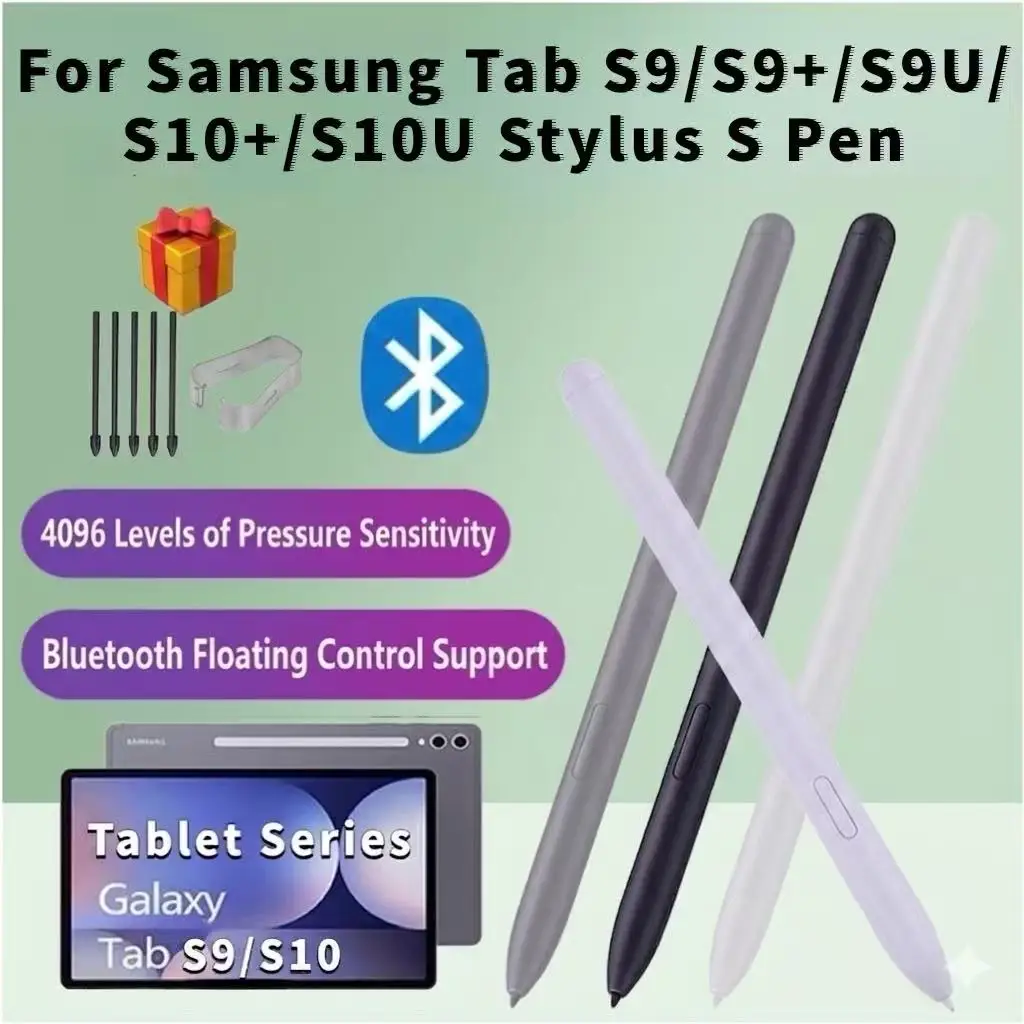 For Samsung Galaxy Tab S9 S9+ S9U SM-X710 Support  Bluetooth pen With logo S10+  S10Ultra stylus SM-X820 X826B/N SM-X920 X926B/N