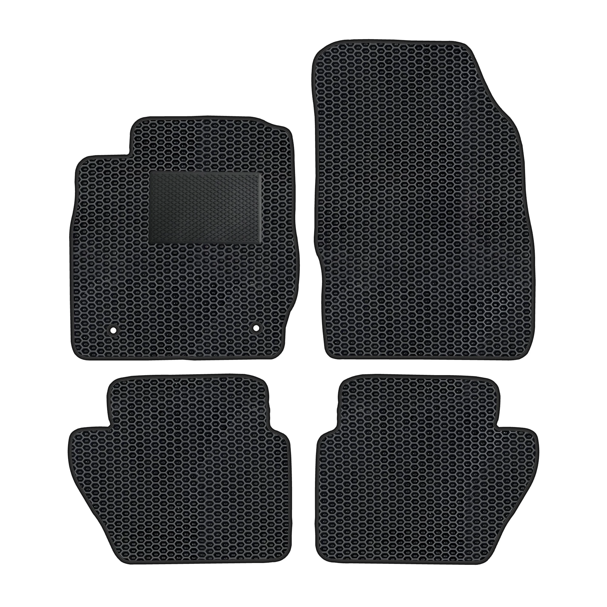 Eva Autovloermatten Set Geschikt voor Ford Fiesta VI Mk7 Lift 2011-2017