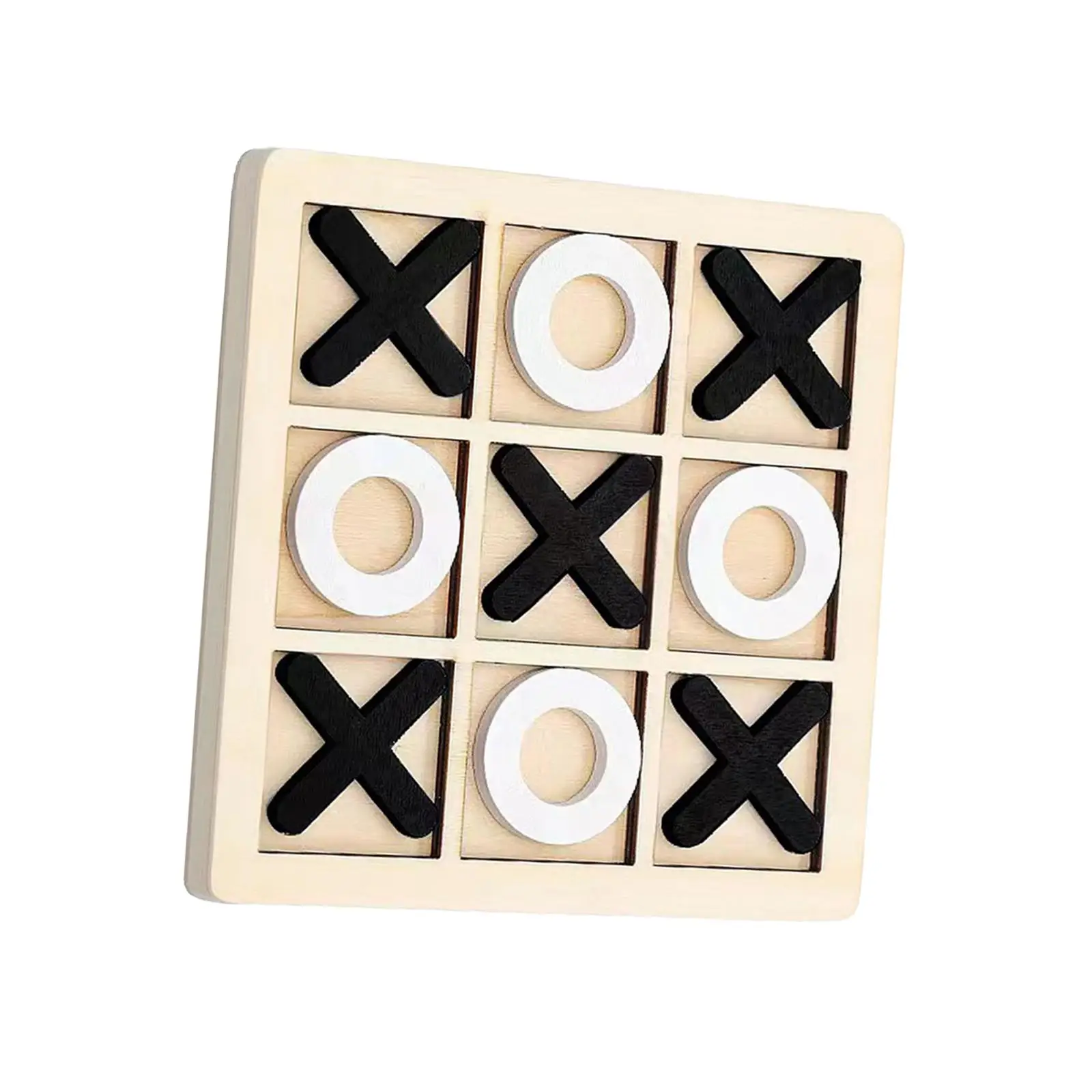 Tic TAC Toe Board Game XO Chess Board Game Leisure Intelligent XO Table Toy for