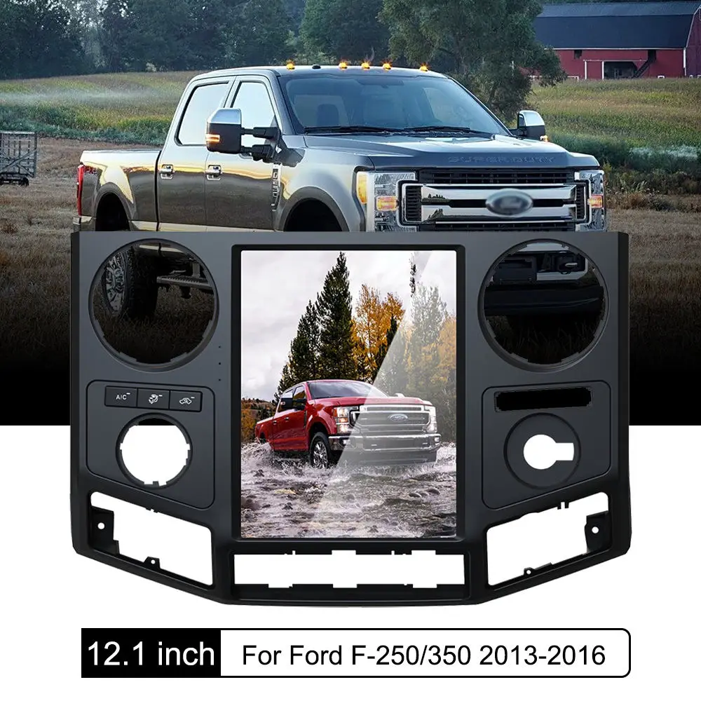 

Navihua 12.1" New Upgrade For Ford F250 F350 2008 2016 Android Car Radio Multimedia Carplay Navigation Auto Head Unit Monitor