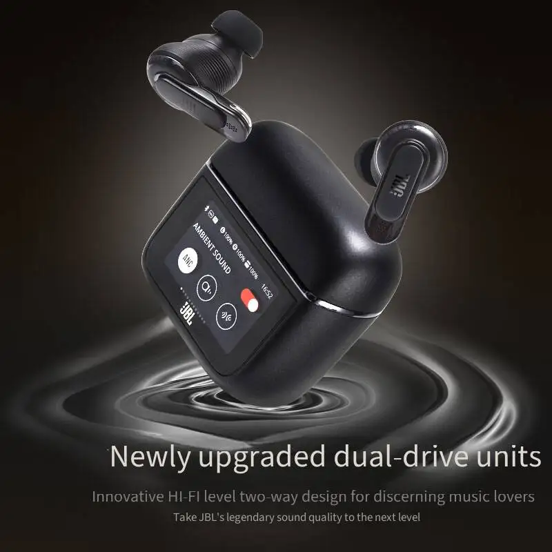 JBL Tour Pro 3 True Wireless In‑Ear Headset Qi Wireless Charging Touchscreen Smart Box 44H Playback Time Commute Earbuds