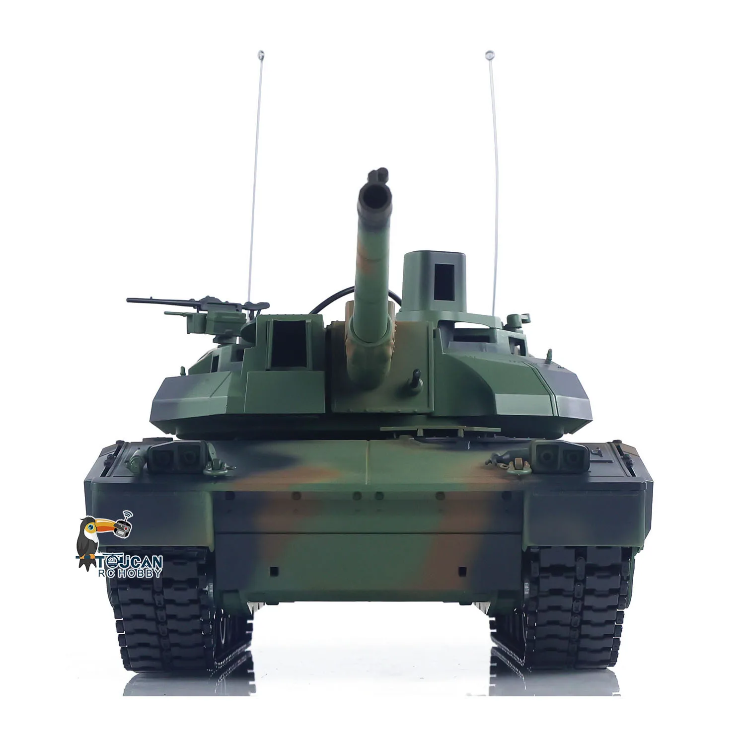 Spielzeug TD 1/16 RC Militär Modell H2408 Leclerc Kampfpanzer Metall Antriebsrad Straßenrad Getriebe Barrel Recoil Smoke Panzer Geschenk