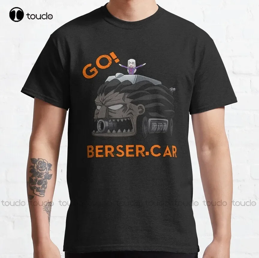 

Fate/Stay Night - классическая футболка Bersercar, винтажные футболки высокого качества, милые элегантные милые хлопковые футболки с героями мультфильмов Kawaii