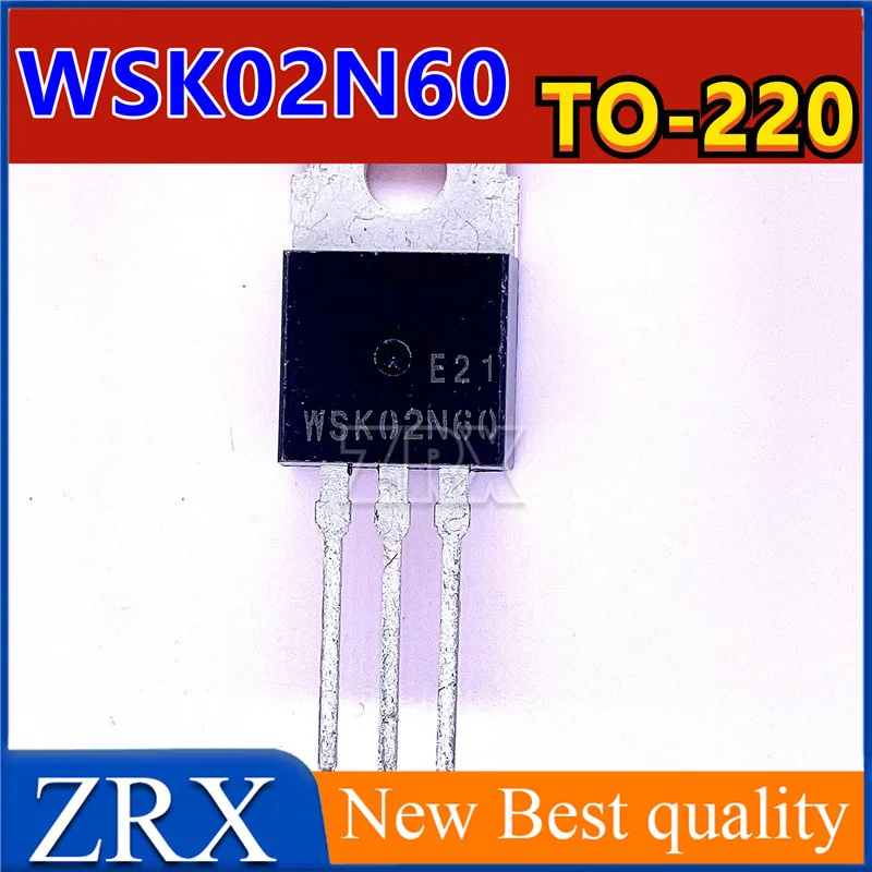 

5Pcs/Lot New original imported WSK02N60 TO220F